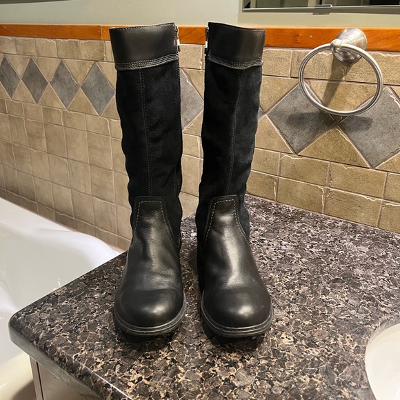 TIMBERLAND- LEATHER RIDING BOOTS - Picture 6 of 8